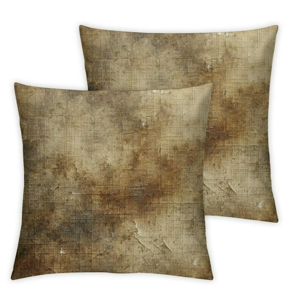 Decorative Pillow Covers Textured Pillow Covers Bright Red Orange Gold Brown Blackfor Living Room Couch Sofa