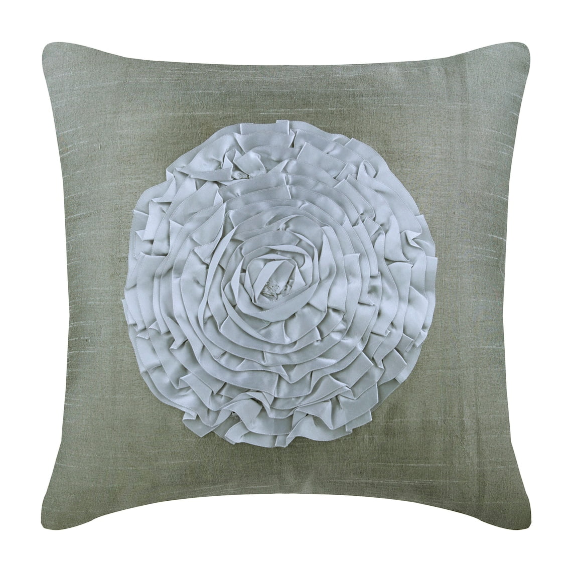 Decorative Pillow Covers With Zippers, Decorative Silver Designer