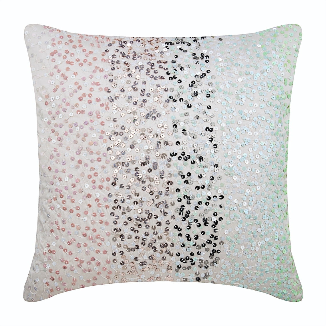 Decorative Pillow Covers With Zippers, Decorative Pillow Covers, Decorative Pillow Covers 18x18 inch (45x45 cm) Pink, Silk Throw Pillow Covers, Handmade Pillow Covers - Pastel Ombre