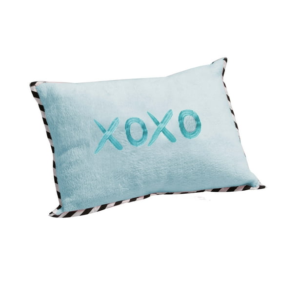 Decorative Pillow, Love Aztec Black Turquoise