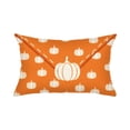 thumbnail image 1 of Decorative Pillow Orange Pillow Fall Halloween Sofa Lumbar Pillow for Couch Living Room Home Decor Great Housewarming Gift New Home Gift, 1 of 9