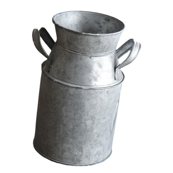 Decorative Pitcher Vases Rustics Metal Flower Vases,Farmhouse Kettle Vase,Retro Milk Kettle Pitcher Home Decorations