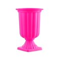 thumbnail image 1 of Grupo Mirandinha - Small Pink Decorative Plastic Flower Vase – Reusable, 1 of 1