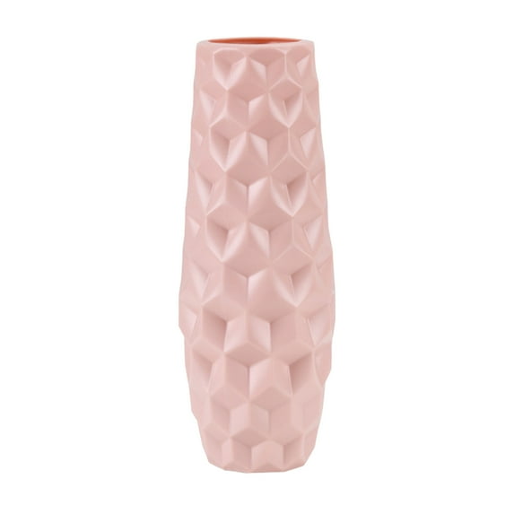 Decorative Plastic Vase for Living Room Flower Arrangements - Ideal for Home and Cabinet Decoration