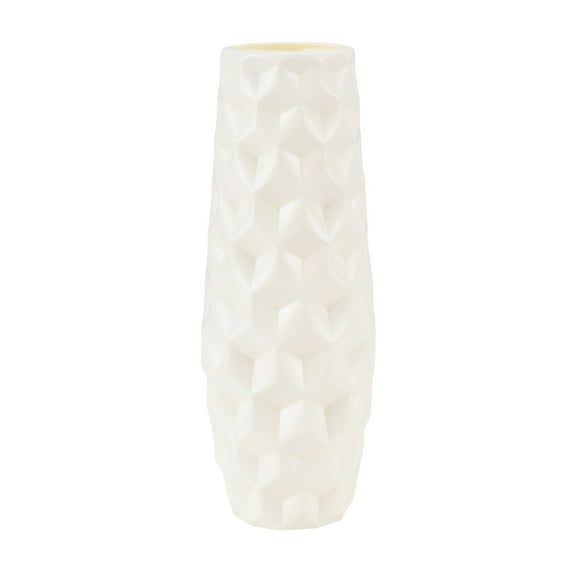 Decorative Plastic Vase for Living Room Flower Arrangements - Ideal for Home and Cabinet Decoration