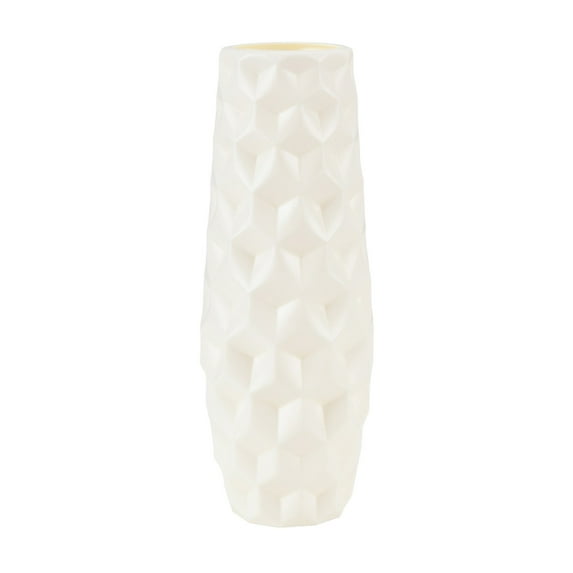 Decorative Plastic Vase for Living Room Flower Arrangements - Ideal for Home and Cabinet Decoration