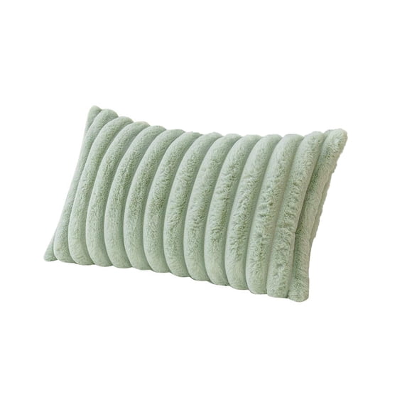 Decorative Plush Throw Pillow Covers, 12x20 Decorative Pillow Covers ...