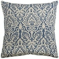 thumbnail image 1 of Decorative Poly Filled Throw Pillow Damask 22"X22" Navy, 1 of 4