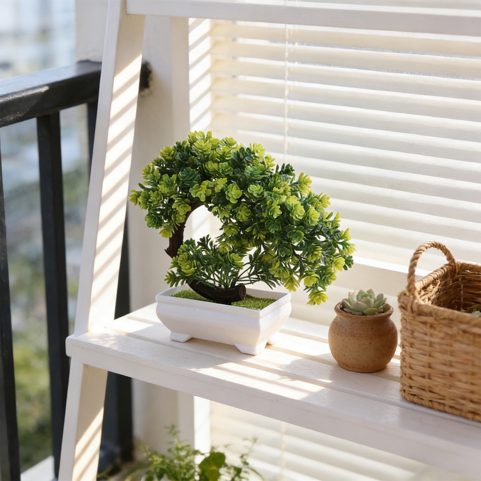 Decorative Potted Plants Simulation Flowers Indoor Home Furnishings ...