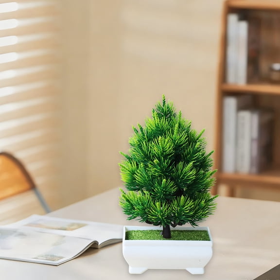 Decorative Potted Simulation Flowers,Realistic Indoor Home Furnishings for Dining Table,Living Room and TV Cabinet,Flexible Arrangement for Christmas,Seasonal Decor and Gift Accents-C