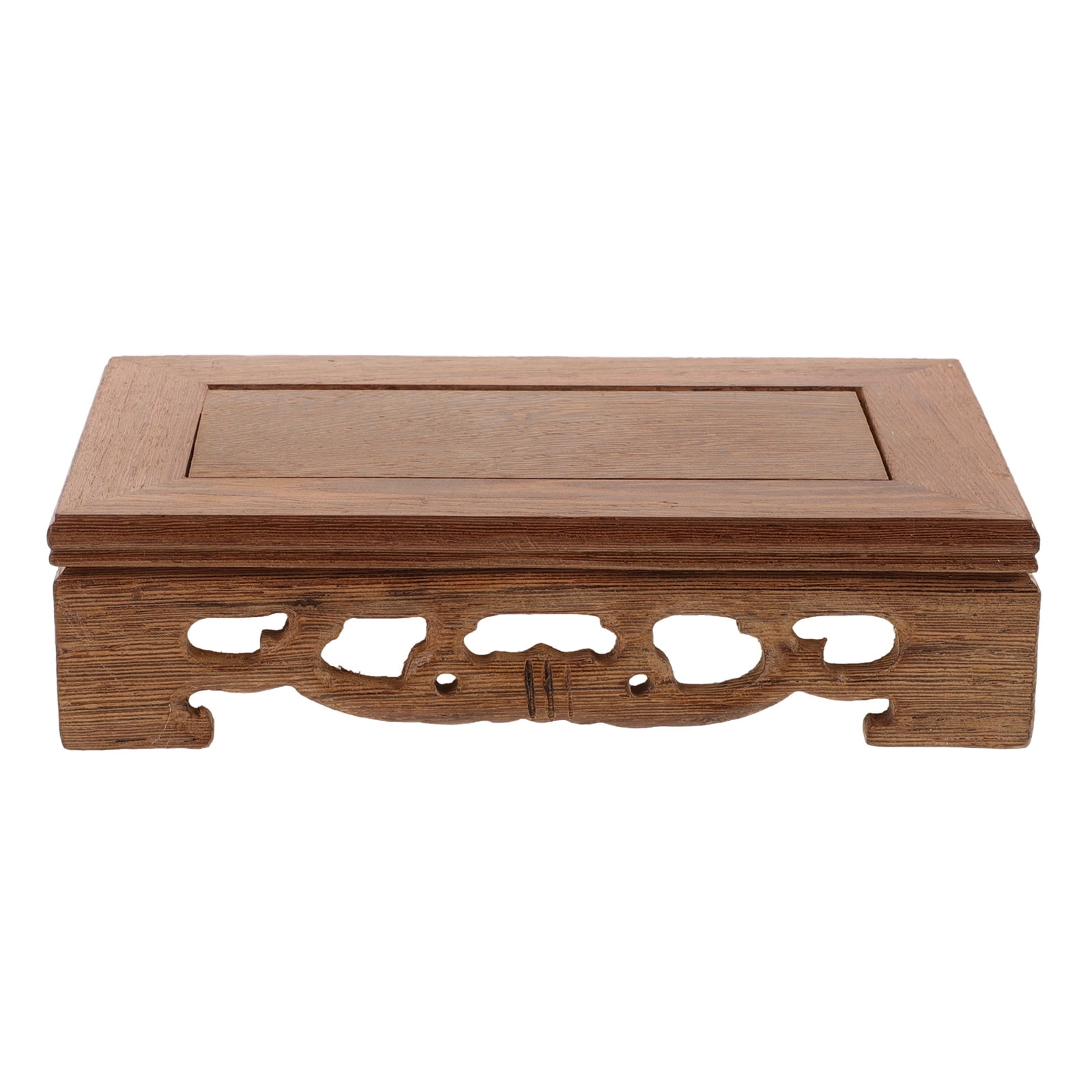 Rectangular Decorative Stand Decorative Rectangular Wooden Seat Special Effect Display Stand ...