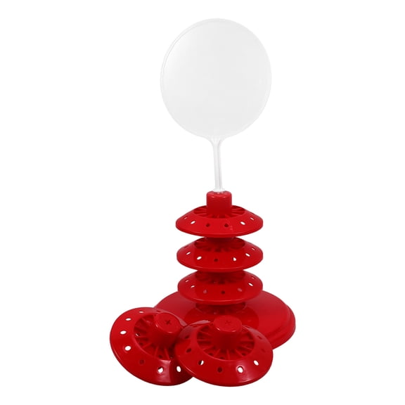 Alasum Red Lollipop Stand Plastic Tiered Display Rack for Dessert Shops, Parties, Events, and Candy Displays