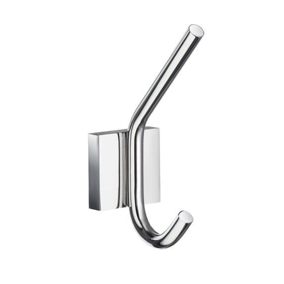 Decorative Residential Hotel Bathroom Accessories House Bath Robe Hook Polished Chrome