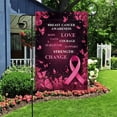 thumbnail image 1 of Decorative Ribbon Garden Flag, Seasonal Welcome Flag for Yard Patio, Double Sided Outdoor Flag with Pole, Spring Summer Fall Winter Design, Home Garden Decor, 1 of 6