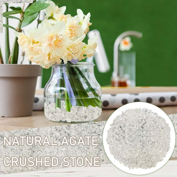 Decorative River Rocks for - Natural Polished for Succulents, Bonsai, Terrarium & Fairy Gardens, Small Ornamental Stones for Aquarium Gravel, Vase Fillers, DIY Crafts & Indoor/Outdoor Decor
