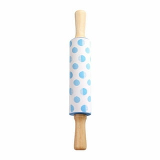 Fondant Rolling Pin with Rings, 20-Inch Non-Stick Plastic for Cake  Decorating, Pizza and Cookie Rolling