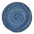 thumbnail image 1 of Decorative Round Placemat, Cotton Linen Heat Resistant Table Mat with Anti Slip Design for Dining Table, Coffee Table and Kitchen Decor, 1 Pack, 1 of 4