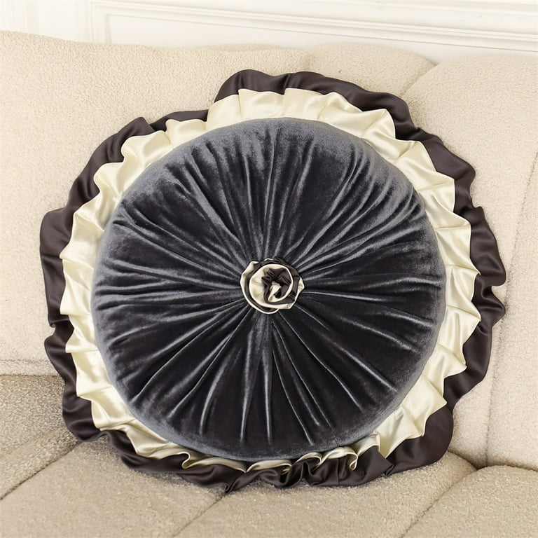 Vintage round throw pillows hot sale