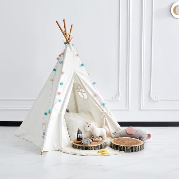 Decorative Round Throw Pillow, 3D Digital Print Comfortable Kids Funny Cute Wood Log Pillow Circle Seating Floor Cushion for Home, Couch, Sofa, Bedroom, Stump, 16 x 2.75 Inch, 2 Pack