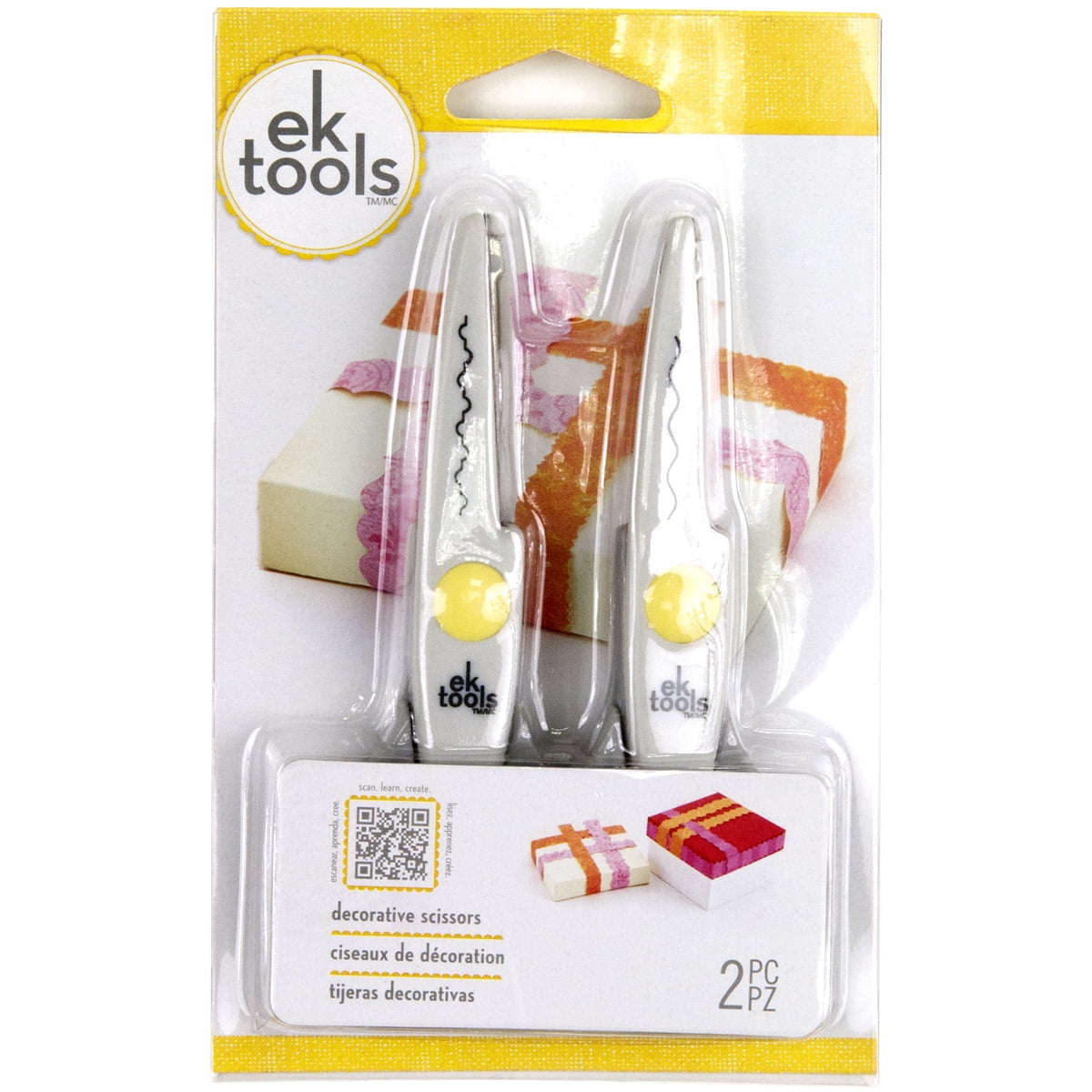 EK Tools™ Decorative Deckle, Wave, Scallop & Zigzag Scissors