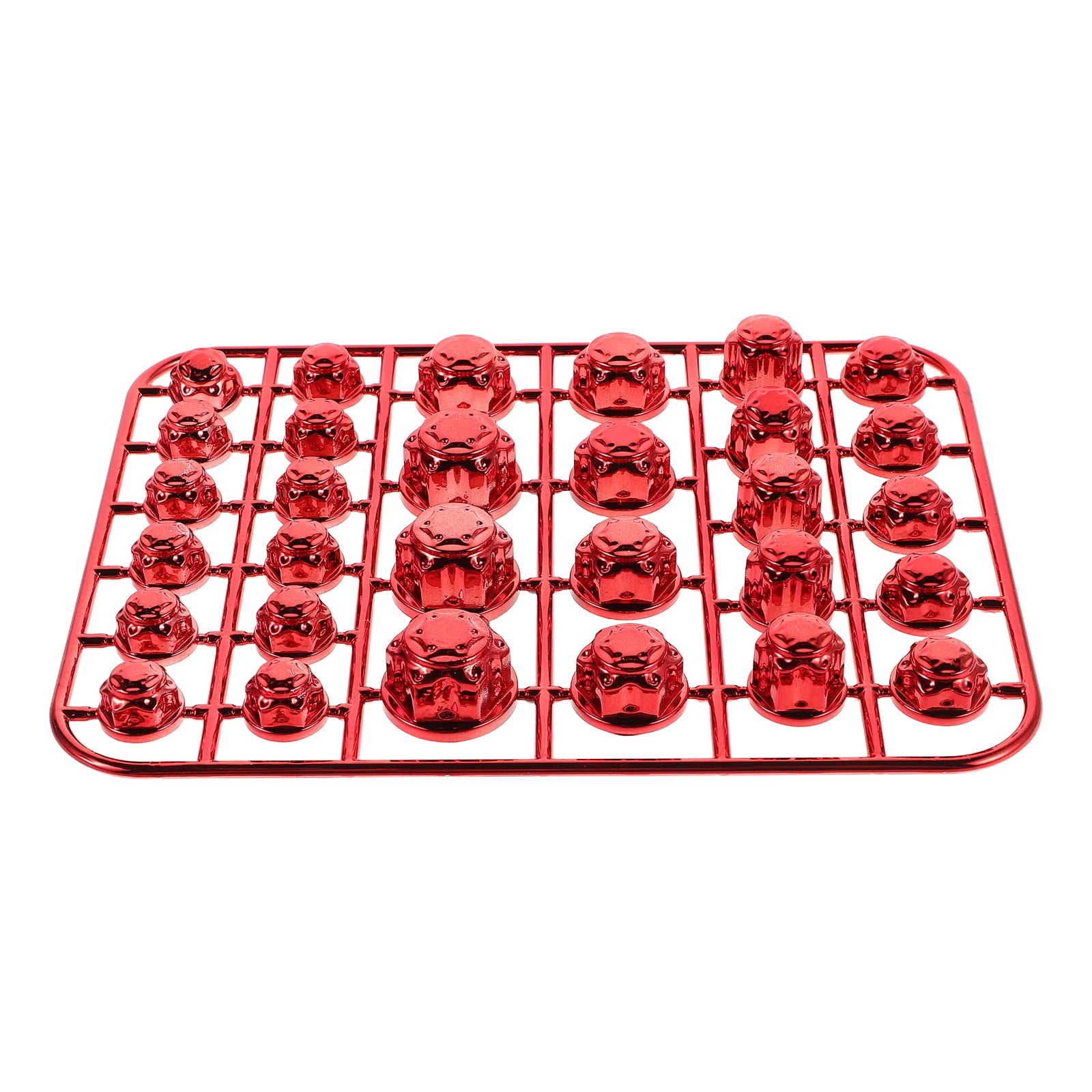 Decorative Screw Caps Bumper Modification Parts Motorcycle Protection Block Protective Red