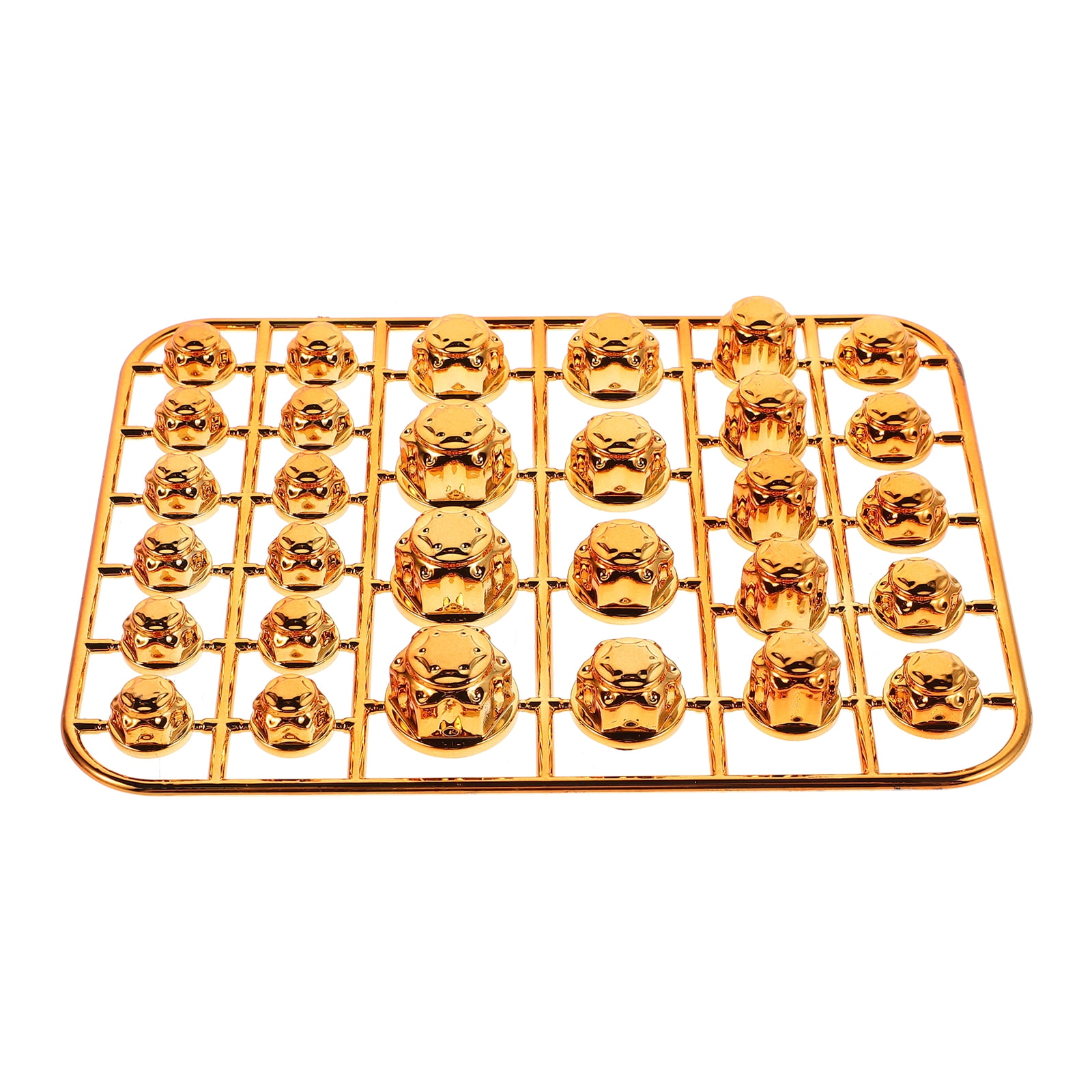 Decorative Screw Caps Fairing Nail Art Grinding Rod Modification Kit Motorcycle Golden