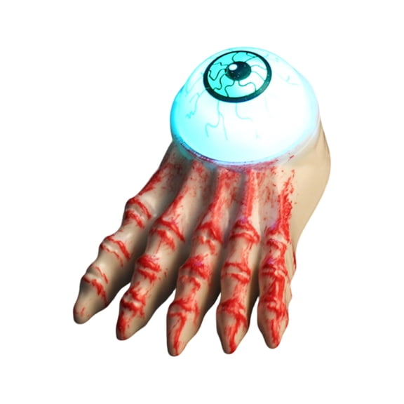 Decorative Sculpture Hand with Eyeball Creative Ornament for Atmosphere Setting Home Office Party Display Prop