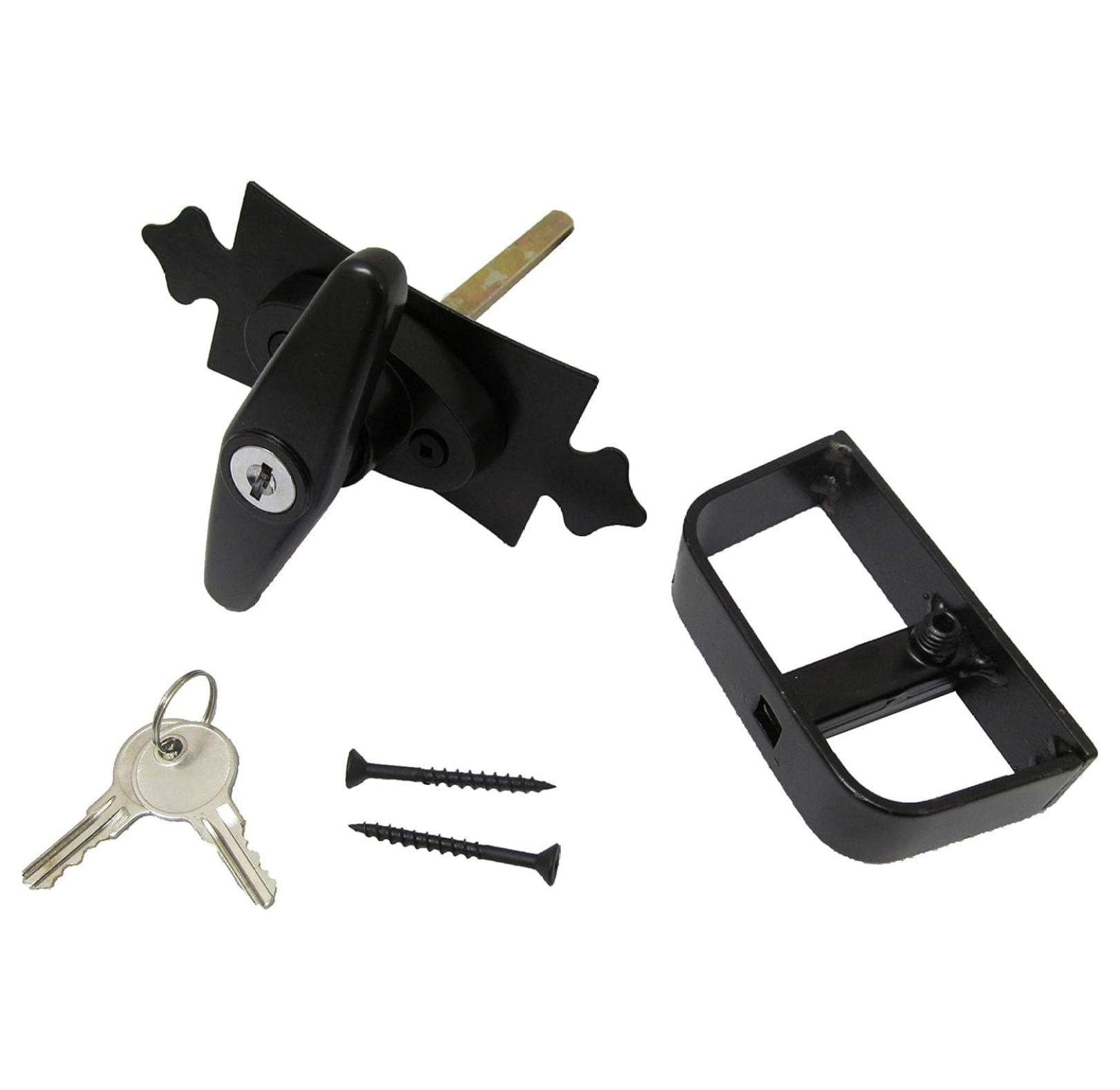 Decorative Shed Door T Handle Lock Set 61/2" Stem