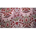 thumbnail image 1 of Decorative Silk Inc. 100% SILK VELVET BURNOUT FABRIC 45”  WIDE BY YARD (BURGUNDY-AA27), 1 of 1
