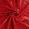 thumbnail image 1 of Decorative Silk Inc Sequin Fabric Glitter Embroidery Fabric by The Yard Material for DIY Sewing Curtain Backdrop Tablecloth Table Linen Runner Clothes (50 Yard,Red ), 1 of 1