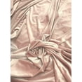 thumbnail image 1 of Decorative Silk Inc Stretch Velvet Fabric is 58/60" inches Wide (5 Yard, Blush), 1 of 1