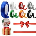 thumbnail image 1 of Decorative Silk Ribbons and Bows, Elegant Fabric Gift Wrapping for Wedding, Christmas, and Special Occasions, 1 of 2