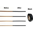 thumbnail image 1 of Decorative Slatwall Vinyl Insert Accent Strip, 1 Roll Covers a 4' x 8' Panel - 10 Pack, Black, 1 of 2