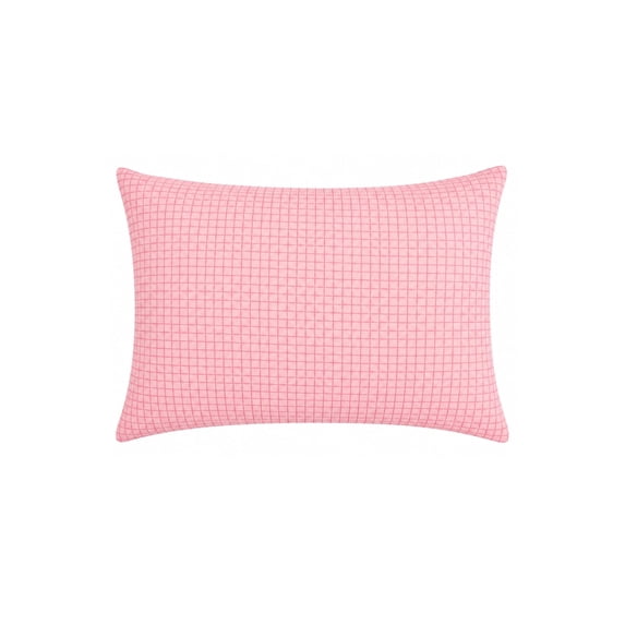 Decorative Soft Polyester Pillow Cover for Sofa Bed and Living Room - 27.56x19.69 inches