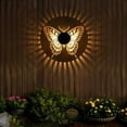 thumbnail image 1 of Decorative Solar Mandala Lights, Solar-Powered Outdoor Wall Lamp Waterproof Mandala Pattern Motion-Sensor Garden Light for Garden Post Patio Backyard Yard Decor (B,6pcs), 1 of 7