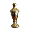 thumbnail image 1 of Decorative Spire Lamp Finial Polished Brass, 2.3"h, 1 of 4