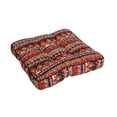 thumbnail image 1 of Decorative Square Cushion with Vibrant Patterns, Colorful Print Accent Pillow for Couch, Floor, or Bed, Adds Fun and Personality to Living Room, Dorm, or Bedroom Decor, Multi-Functional Seating, 1 of 6