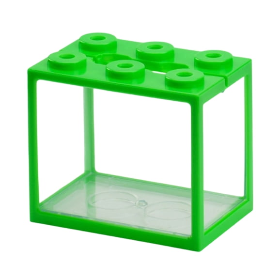 Decorative Stackable Aquarium Safe Use Suitable for Desktop 6 Hole Design Plastic Pet Fish Habitat Simple Cleaning