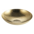 thumbnail image 1 of Decorative Stainless Steel Hammered Salad Bowl Korean Creative Fruit Salad Bowl For Living Room Centerpiece Or Kitchen Use Gold, 1 of 6