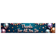 thumbnail image 1 of Decorative Stars Appreciation Banner Colorful Balloons Party Background Thank You Banner for Office Celebration Employee Recognition Event Decor, 1 of 7