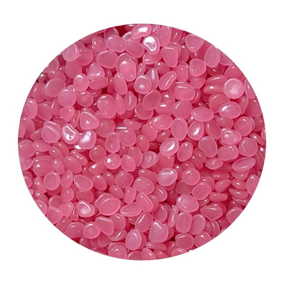 Decorative Stones - Household Stones - Glow in The Dark Garden Pebbles Stones for Yard and Walkways Decor Diy Decorative Luminous Stones(600 Pcs)