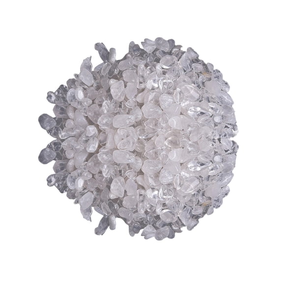 Decorative Stones for Home DécorNatural Mixed Quartz Rock Gravel 100g 5–7mm for Aquariums Terrariums and Craft Projects, 100 g, Gray