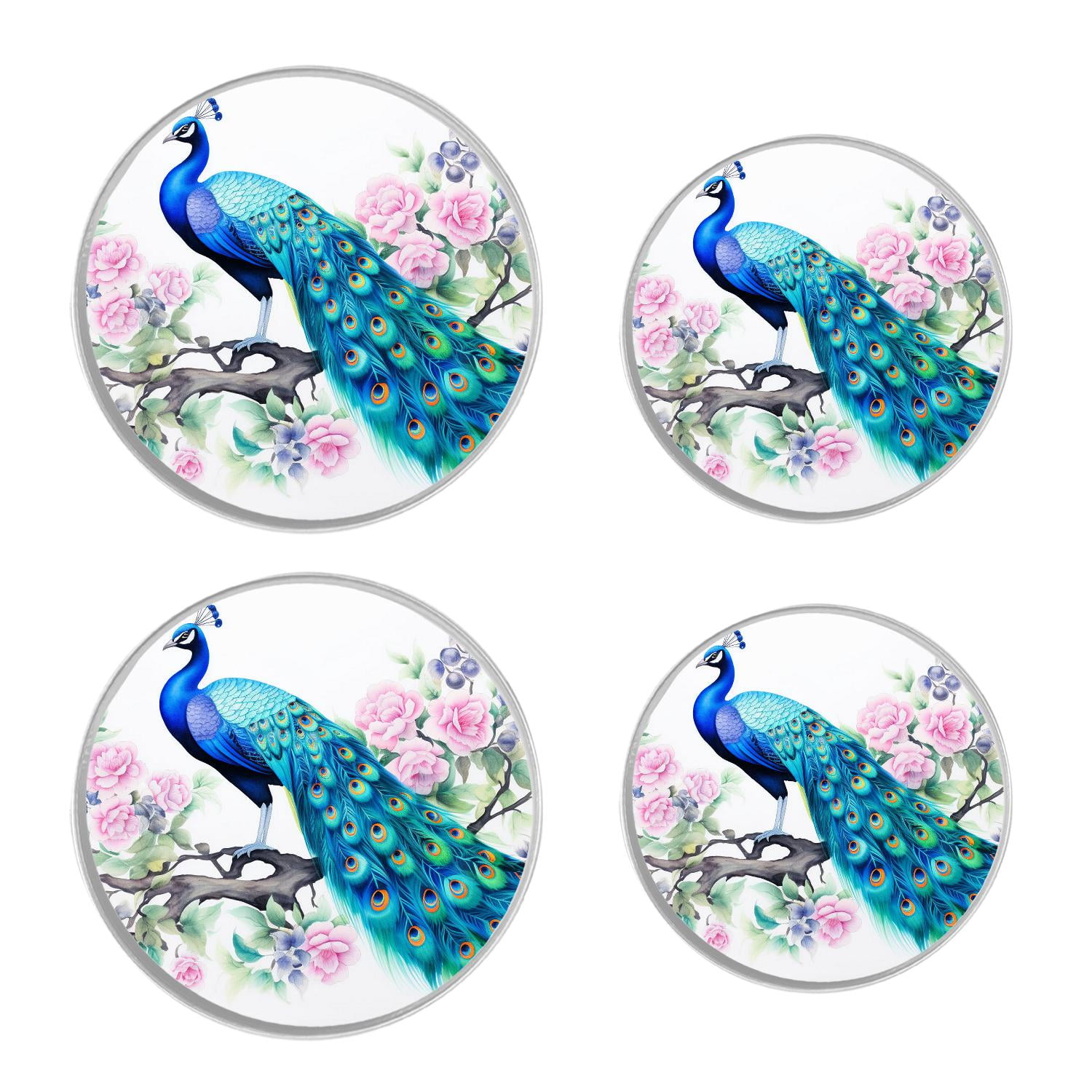 Decorative Stove Burner Covers 4 Pcs Decorative Electric Stove Burner Covers 8Inch And 10Inch ,Husky Dog art