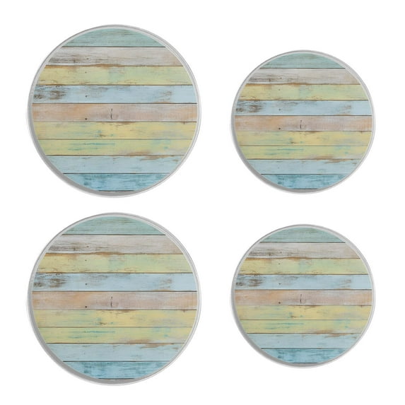 Decorative Stove Burner Covers 4 Pcs Decorative Electric Stove Burner Covers 8Inch And 10Inch ,Pink Pig image