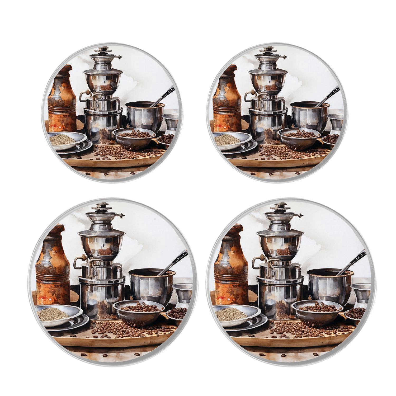 Decorative Stove Burner Covers 4 Pcs Metal Gas Stove Burner Cover 8Inch