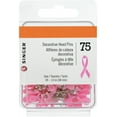 thumbnail image 1 of Decorative Straight Pins, Size 24, 75-Pack, 1 of 5