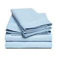 thumbnail image 1 of Decorative Striped Egyptian Cotton Sheet Set, 1 of 2