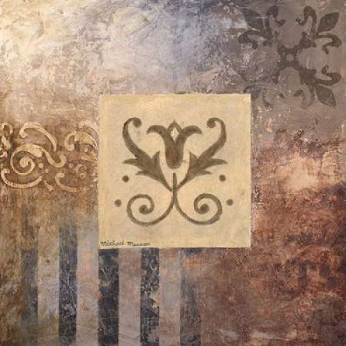 Decorative Study I Canvas Art - Michael Marcon (24 x 24)