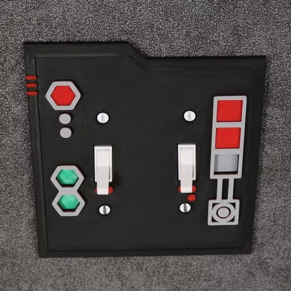 Decorative Switch Board Socket Cover for Bathrooms and Kitchens - Stylish Wall Panel Plug Cover