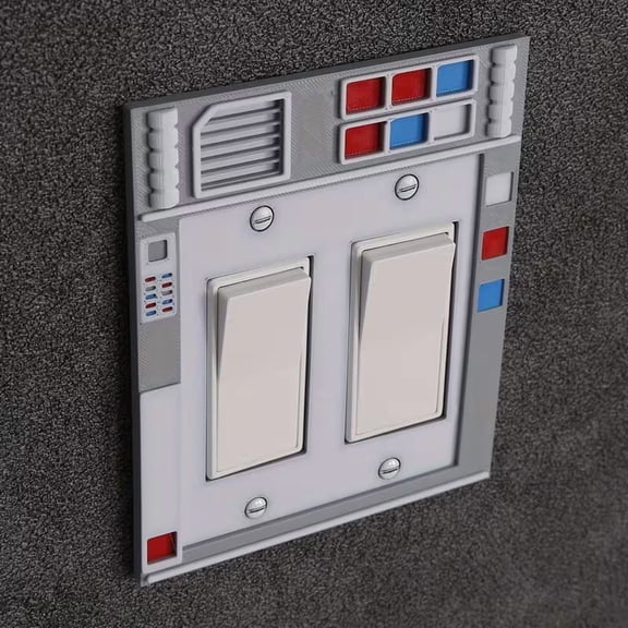 Decorative Switchboard Cover Reusable Wall Panel for Kitchen Bathroom Bedroom